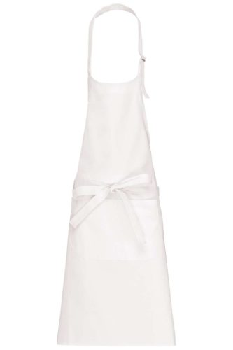Kariban KA8005 COTTON APRON HIGH-TEMPERATURE WASHABLE U - Fehér
