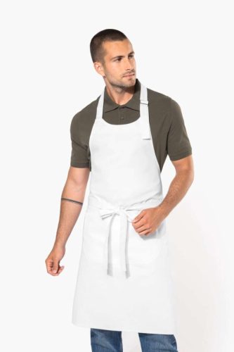 Kariban KA8005 COTTON APRON HIGH-TEMPERATURE WASHABLE U - Fehér