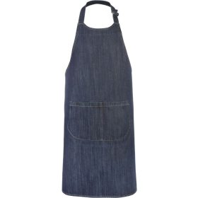   Kötény mellrésszel, zsebbel, állítható nyakpánttal - Farmer