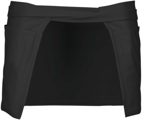 Pamut rövid kötény - Sötétszürke