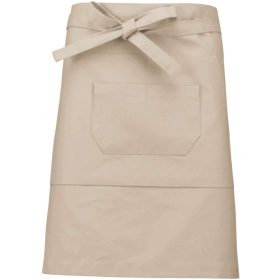 Kariban Polycotton Közepes Hosszúságú Kötény - Bézs