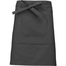   Kariban Polycotton Közepes Hosszúságú Kötény - Sötétszürke