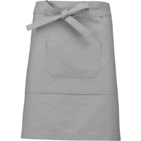  Kariban Polycotton Közepes Hosszúságú Kötény - Világosszürke