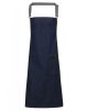 Premier PR134 'DISTRICT' WAXED LOOK DENIM BIB APRON U