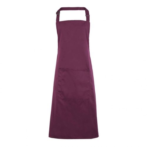 Premier PR154 COLOURS COLLECTION BIB APRON WITH POCKET U