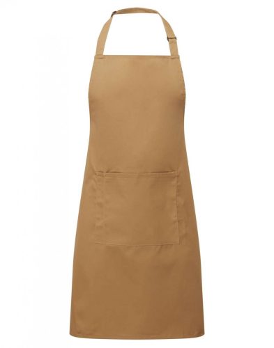 Premier PR154 COLOURS COLLECTION BIB APRON WITH POCKET U