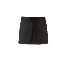   'Színek gyűjteménye' háromzsebes kötény - Fekete