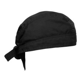 Szakács bandana U - Fekete