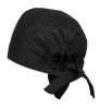Szakács bandana U - Fekete