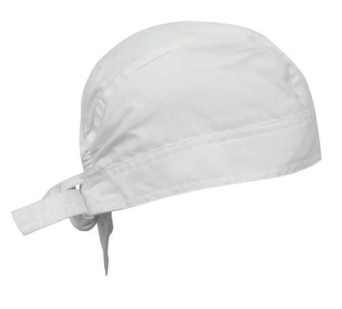 Szakács bandana U - Fehér