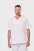 Designed To Work WK504 UNISEX RÖVID UJJÚ PAMUT TUNIKA 4XL - Fehér